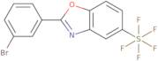 2-(3-Bromophenyl)-5-(pentafluorosulfanyl)benzooxazole