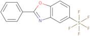 2-Phenyl-5-(pentafluorosulfanyl)benzooxazole