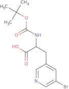 3-(5-Bromopyridin-3-yl)-2-{[(tert-butoxy)carbonyl]amino}propanoic acid