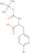 3-(6-Bromopyridin-3-yl)-2-{[(tert-butoxy)carbonyl]amino}propanoic acid