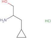 2-Amino-3-cyclopropylpropan-1-ol hydrochloride