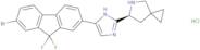 (S)-6-(5-(7-bromo-9,9-difluoro-9H-fluoren-2-yl)-1H-imidazol-2-yl)-5-azaspiro[2.4]heptane hydroch...