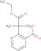 ethyl 2-methyl-2-(3-nitropyridin-2-yl)propanoate