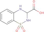 1,1-Dioxo-3,4-dihydro-2H-1,2,4-benzothiadiazine-3-carboxylic acid