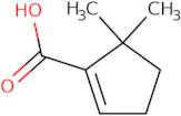 5,5-Dimethylcyclopent-1-ene-1-carboxylic acid