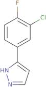 3-(3-Chloro-4-fluorophenyl)-1H-pyrazole
