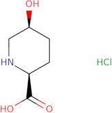 (2S,5S)-5-Hydroxypiperidine-2-carboxylic acid hydrochloride ee