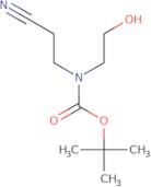 tert-Butyl N-(2-cyanoethyl)-N-(2-hydroxyethyl)carbamate