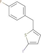 2-(4-Fluorobenzyl)-5-iodothiophene