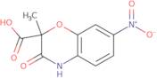 3,4-Dihydro-2-methyl-7-nitro-3-oxo-2H-1,4-benzoxazine-2-carboxylic acid