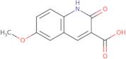 2-Hydroxy-6-methoxy-quinoline-3-carboxylic acid