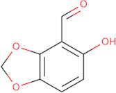 5-Hydroxy-1,3-dioxaindane-4-carbaldehyde