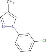 1-(3-Chlorophenyl)-4-methyl-1H-pyrazole