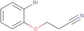 3-(2-bromophenoxy)propanenitrile