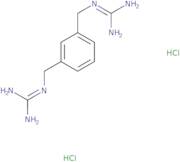 1-[(3-{[(Diaminomethylidene)amino]methyl}phenyl)methyl]guanidine dihydrochloride