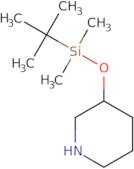 3-[(tert-Butyldimethylsilyl)oxy]piperidine