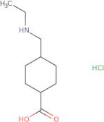 rac-(1R,4R)-4-[(Ethylamino)methyl]cyclohexane-1-carboxylic acid hydrochloride