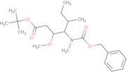 tert-Butyl (3S,4S,5S)-4-(((benzyloxy)carbonyl)(methyl)amino)-3-methoxy-5-methylheptanoate