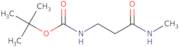 Carbamic acid, [3-(methylamino)-3-oxopropyl]-, 1,1-dimethylethyl ester