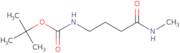 tert-Butyl N-[3-(methylcarbamoyl)propyl]carbamate