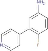 4-Fluoro-3-(pyridin-4-yl)aniline