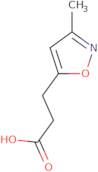 3-(3-Methyl-1,2-oxazol-5-yl)propanoic acid