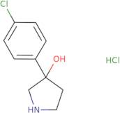 3-(4-Chlorophenyl)pyrrolidin-3-ol HCl