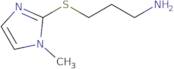 3-[(1-Methyl-1H-imidazol-2-yl)sulfanyl]propan-1-amine
