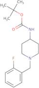 tert-Butyl 1-(2-fluorobenzyl)piperidin-4-ylcarbamate