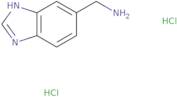(1H-1,3-Benzodiazol-5-yl)methanamine hydrochloride