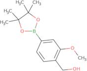 [2-Methoxy-4-(tetramethyl-1,3,2-dioxaborolan-2-yl)phenyl]methanol