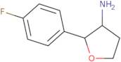 2-(4-Fluorophenyl)tetrahydrofuran-3-amine