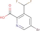 5-Bromo-3-(difluoromethyl)pyridine-2-carboxylic acid