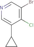 3-Bromo-4-chloro-5-cyclopropylpyridine