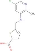 5-(((5-chloro-2-methylpyridin-3-yl)amino)methyl)thiophene-2-carboxylic acid