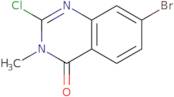 7-Bromo-2-chloro-3-methyl-3,4-dihydroquinazolin-4-one