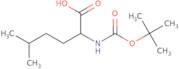 2-{[(tert-butoxy)carbonyl]amino}-5-methylhexanoic acid