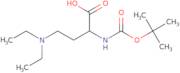 2-{[(tert-Butoxy)carbonyl]amino}-4-(diethylamino)butanoic acid