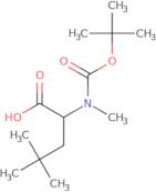 2-{[(tert-Butoxy)carbonyl](methyl)amino}-4,4-dimethylpentanoic acid