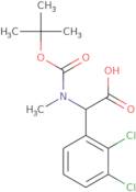 2-{[(tert-Butoxy)carbonyl](methyl)amino}-2-(2,3-dichlorophenyl)acetic acid