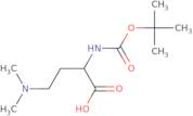 2-{[(tert-Butoxy)carbonyl]amino}-4-(dimethylamino)butanoic acid