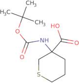 3-{[(tert-Butoxy)carbonyl]amino}thiane-3-carboxylic acid