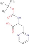 2-{[(tert-Butoxy)carbonyl]amino}-3-(pyrimidin-2-yl)propanoic acid