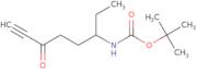 tert-Butyl N-(6-oxooct-7-yn-3-yl)carbamate