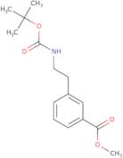 Methyl 3-(2-((tert-butoxycarbonyl)amino)ethyl)benzoate