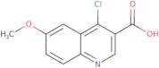 4-Chloro-6-methoxyquinoline-3-carboxylic acid