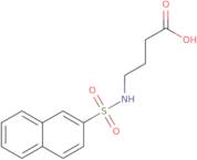 4-(Naphthalene-2-sulfonamido)butanoic acid