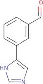 3-(1H-Imidazol-4-yl)benzaldehyde