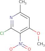 2-Chloro-4-methoxy-6-methyl-3-nitropyridine