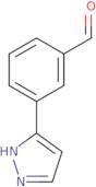 3-(1H-Pyrazol-3-yl)benzaldehyde